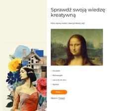 Świetny Projekt Strony Internetowej Dla Sprawdź Swoją Wiedzę Kreatywną