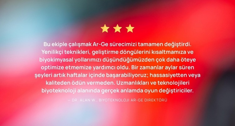 Biyokimyasal Tasarımda Verimlilik Bir Sayfa Şablonu