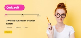 Bestes WordPress-Theme Für Schnelles Kunst-Quiz