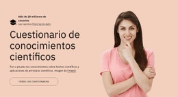 Cuestionario De Conocimientos Científicos