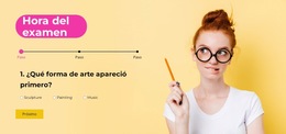 Inspiración Del Sitio Web Para Cuestionario Rápido Sobre Arte