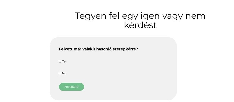 Teszteld a tudásod most Sablon