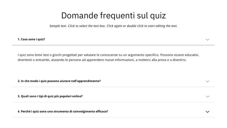 Domande frequenti sul quiz Progettazione di siti web