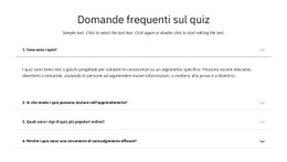 Domande Frequenti Sul Quiz