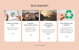 Quiz Popolari - Funzionalità Cms Integrata