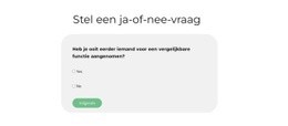 Test Nu Uw Kennis - Websitesjablonen