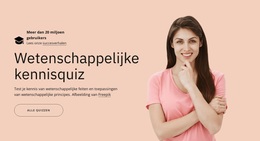 Quiz Over Wetenschappelijke Kennis