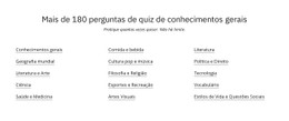 180 Perguntas Do Quiz