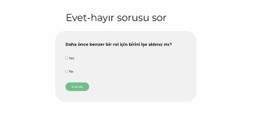 Bilginizi Şimdi Test Edin - Web Sitesi Şablonları