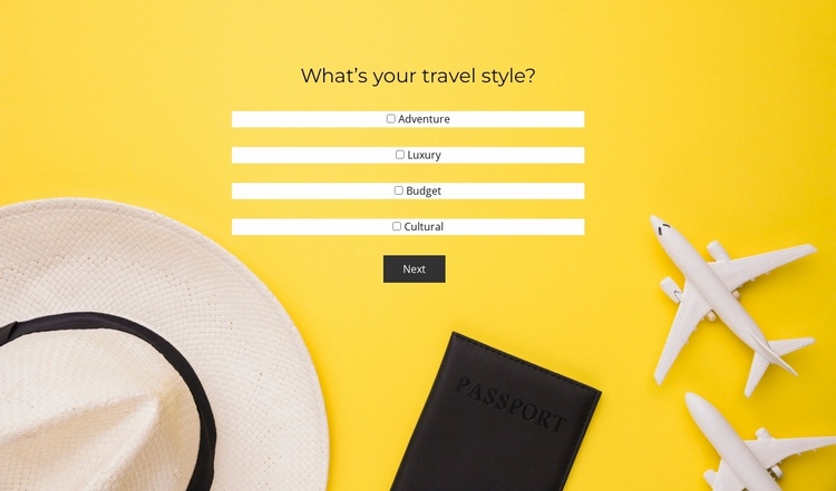 Fun Quiz for Everyone Landing Page