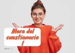 Descubre Con Un Quiz: Página De Inicio De Comercio Electrónico