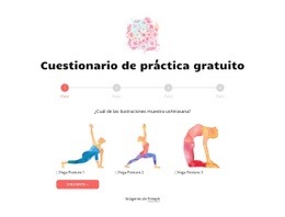 Plantilla En Línea Gratuita Para Cuestionario De Práctica Gratuito