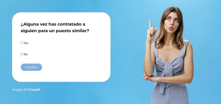 ¿Listo para un cuestionario? Plantilla CSS