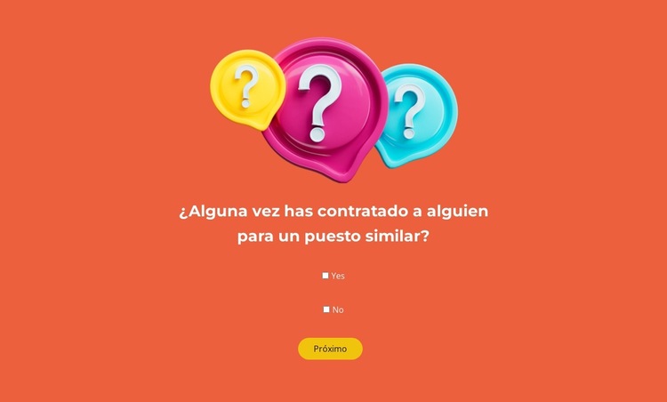 Desafía tu cerebro hoy Plantilla de sitio web