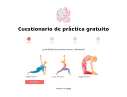Cuestionario De Práctica Gratuito - Plantilla De WordPress