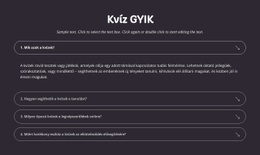 Kvíz GYIK