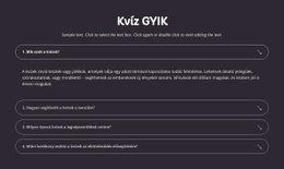 Kvíz GYIK