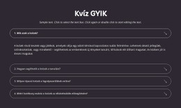Kvíz GYIK