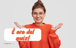 Scoprilo Con Un Quiz - Modello Web Moderno