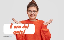 Scoprilo Con Un Quiz - Modello WordPress