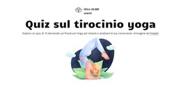 Il Tema WordPress Più Creativo Per Quiz Pratico Di Yoga