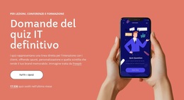 Domande Del Quiz Definitivo - Tema WordPress Multiuso Creativo