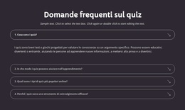 Domande Frequenti Sul Quiz