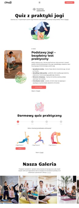 Quiz Wiedzy O Jodze Motyw WordPress