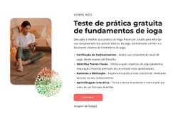 Teste Prático Gratuito De Fundamentos De Ioga Design Do Site