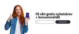 Gratis E-Postnyhetsbrev