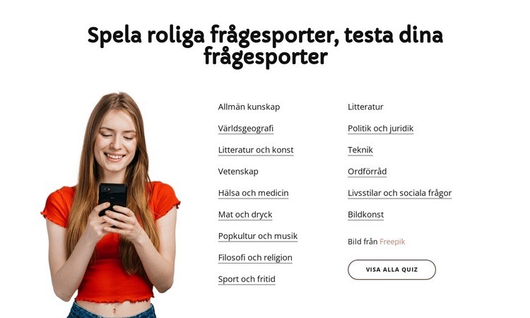 Test your trivia Mall