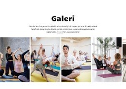Yoga Stüdyosu Galerisi Web Sitesi Tasarımı