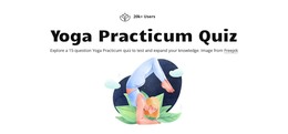Most Creative WordPress Theme For Yoga Practicum Quiz