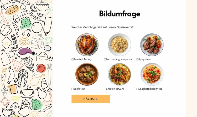 Image poll Joomla Vorlage