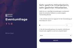 Team Building Feedback Survey – Responsives WordPress-Theme