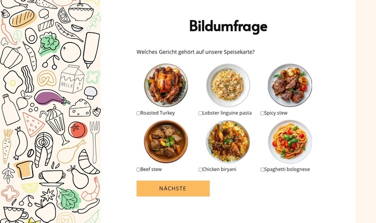 Image poll WordPress-Theme
