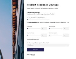 Product Feedback Survey