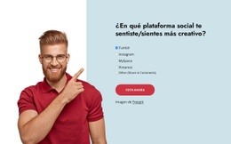 Creative Minds Poll: Maqueta De Sitio Web Profesional Personalizable