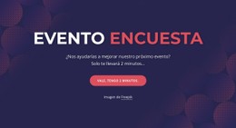 Event Poll Plantilla De Sitio Web CSS