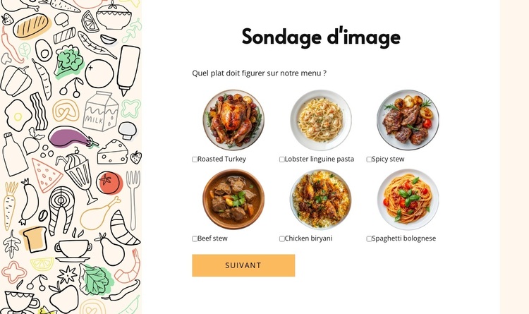 Image poll Thème WordPress