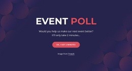 Event Poll - Html Code