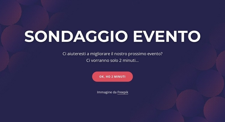 Event poll Progettazione di siti web