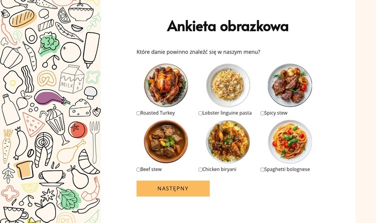 Image poll Motyw WordPress