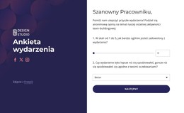 HTML Strony Dla Team Building Feedback Survey