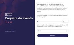 Team Building Feedback Survey - Layout Múltiplo