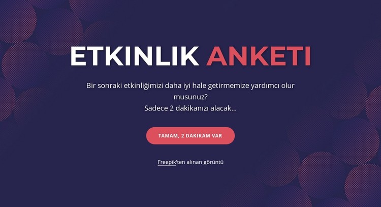 Event poll CSS Şablonu