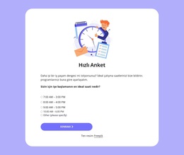 Quick Poll - Profesyonel WordPress Teması