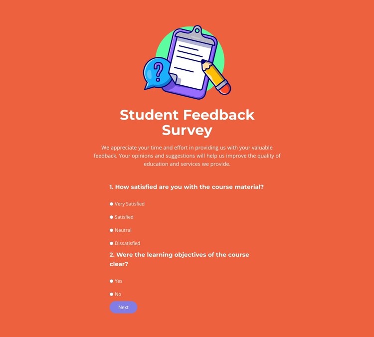 Design Surveys That Work CSS Template