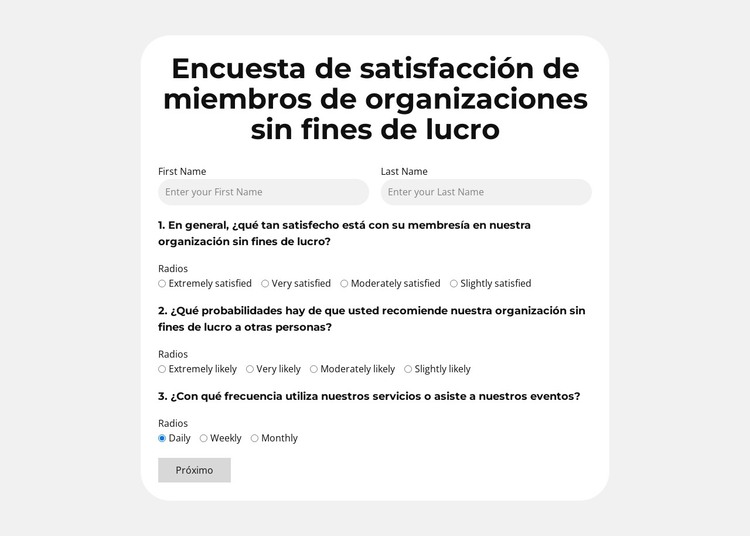 Recopilar. Analizar. Mejorar. Plantilla HTML