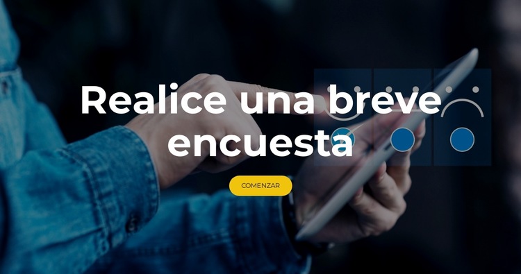 Comprenda a su audiencia rápidamente Plantilla de sitio web